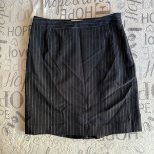 Jessica Petite | women's 4p vintage y2k Pinstripe mini skirt office siren